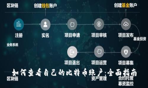 如何查看自己的比特币账户：全面指南