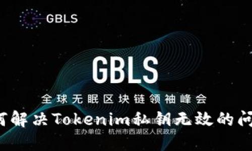 如何解决Tokenim私钥无效的问题？